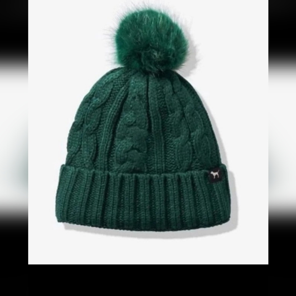 Pink Victoria Secret Sherpa Hat